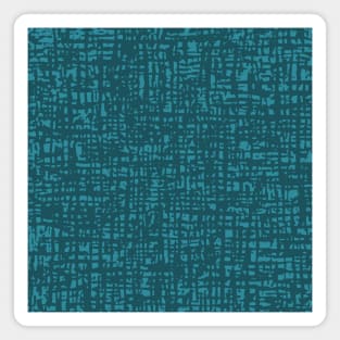 Fibre Mesh Pattern (Teal Green) Magnet